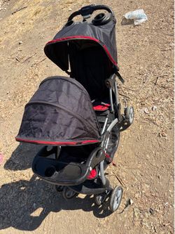 Sit and stand double stroller