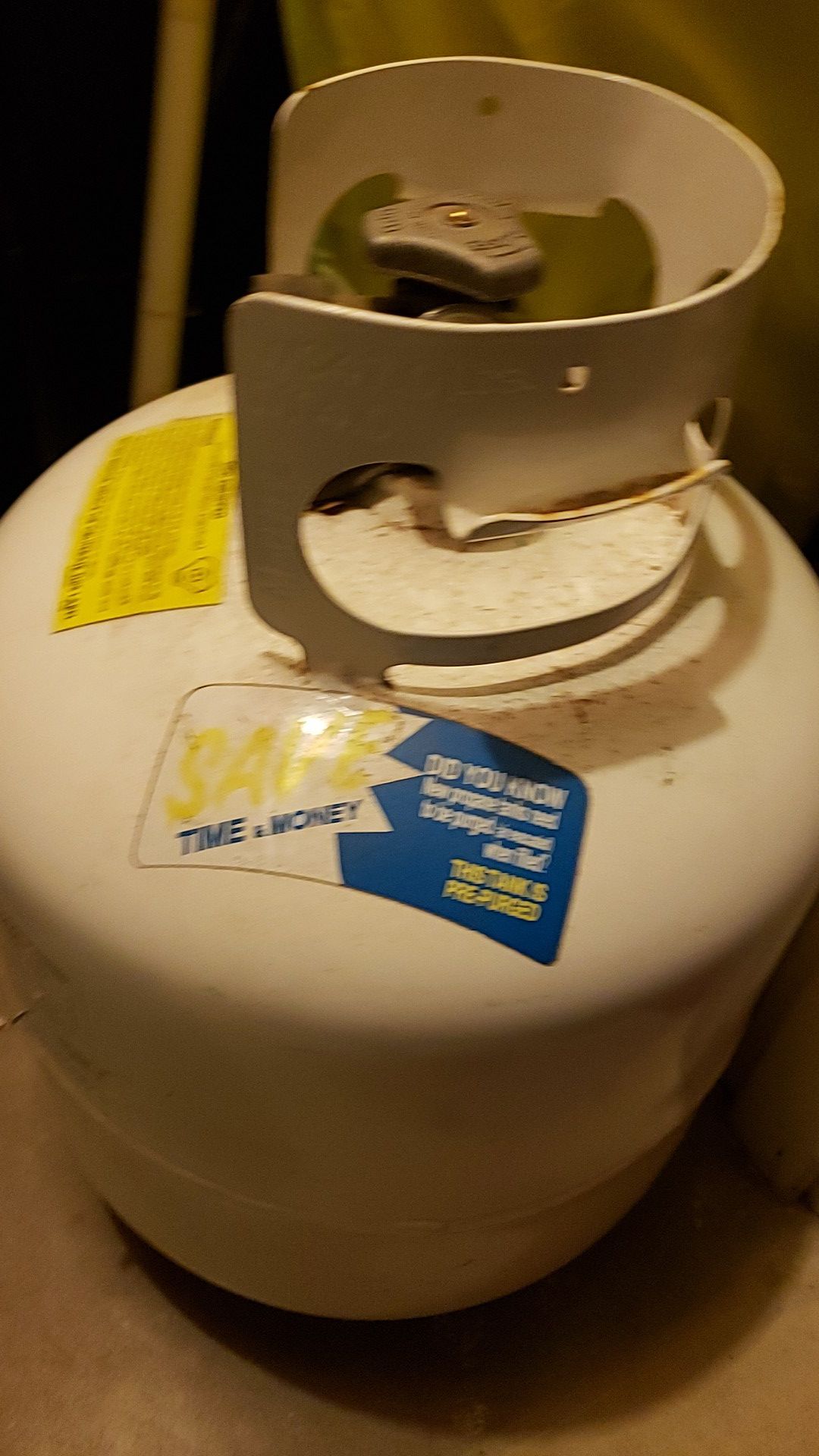 Propane tank $10 will not respond to $5 Offers