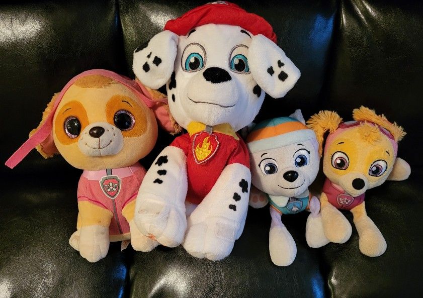 Paw Patrol Plushes 