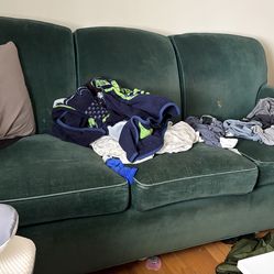 Green couch