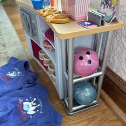 American Girl Bowling Alley & Accessories 