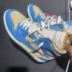 OFF WHITE UNC JORDAN 1 