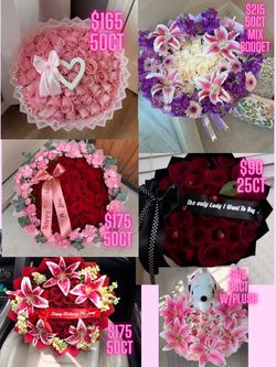 Rose bouquets