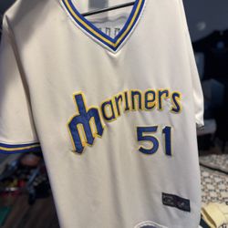 Mitchell & Ness Jersey Throwback (Ichiro Suzuki) Size Large 