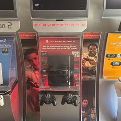 Sony PLAYSTATION 3 Retail Display Kiosk