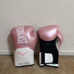 Everlast: Elite Prostyle Training Gloves baby pink