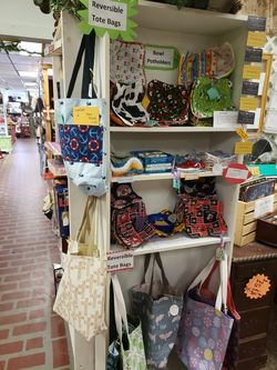 Reversible bags dish cloths ,shower scrubs etc