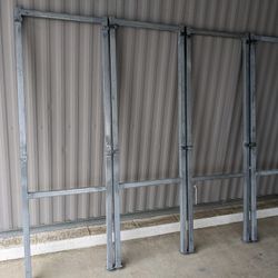 Galvanized Steel Fence Framing (89 Pieces)
