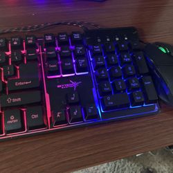 Skytech RGB Keyboard & Mouse (Check The Description)