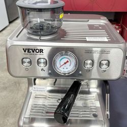 Espresso Machine With Grinder
