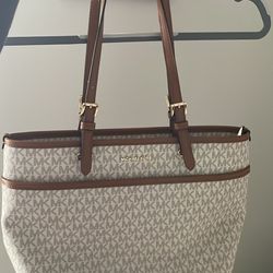 Large Micheal Kors Logo Tote Bag