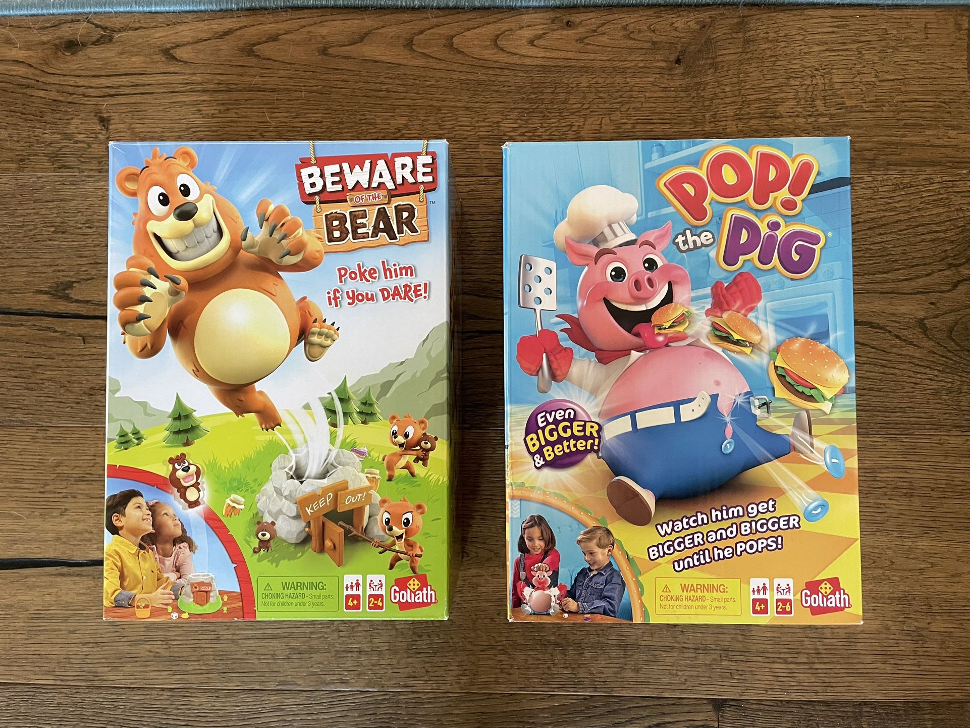 Goliath Games, Pop the Pig, Beware the Bear