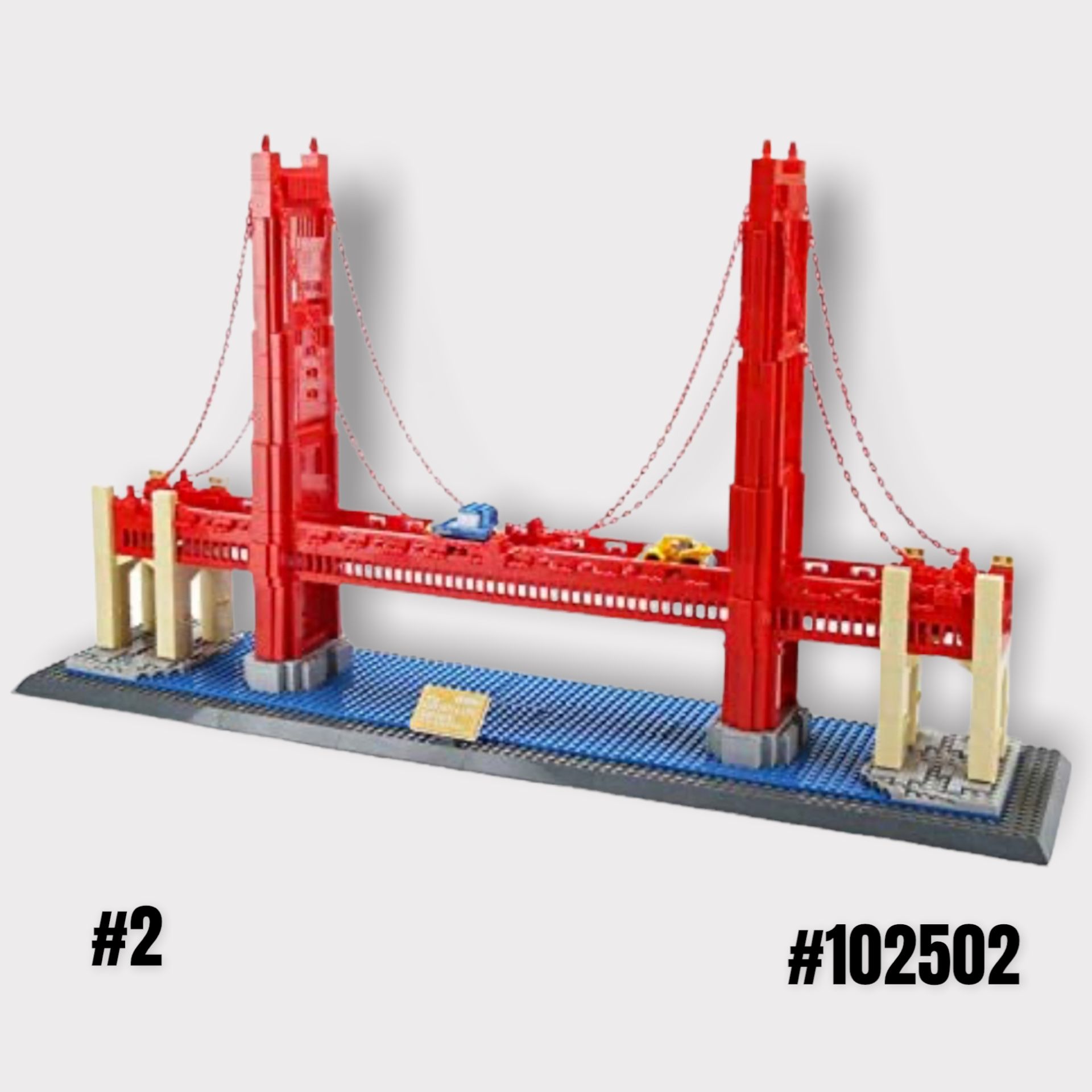 Golden Gate Bridge Lego Set