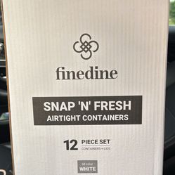 FineDine SnapNFresh Airtight Container W/Lid OBO