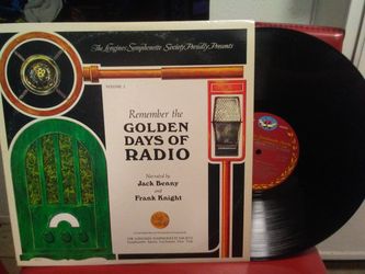 Vinyl record - Remember the Golden Days of Radio