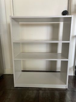 FREE two backless shelves