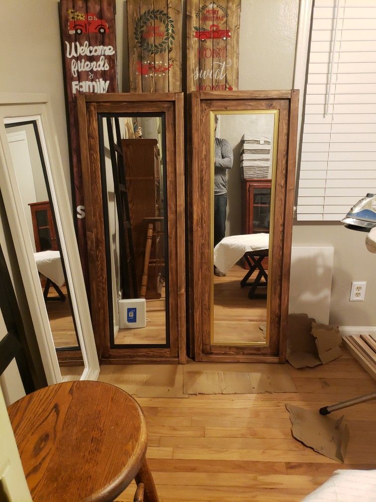Decorative handcraft New mirrors.$ 175 Dollars Each