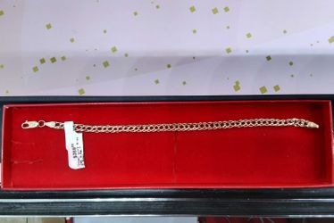 Link Bracelet - Yellow Gold 10k (.417) 3.5 grams 7 inch