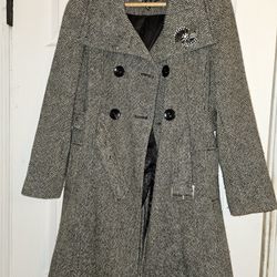 Guess Grey Women's Coat Size PS/S
