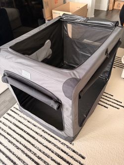 Collapsible x-large dog crate