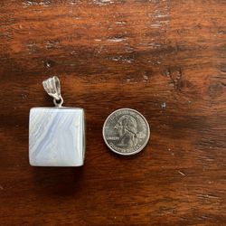 Fluorite Stone Pendant 