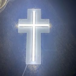 Neon cross