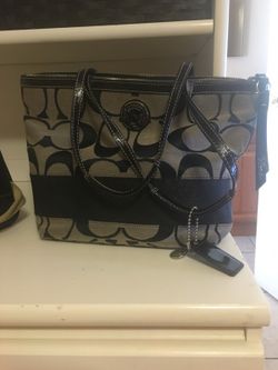 Authentic coach purse