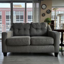Gray Loveseat
