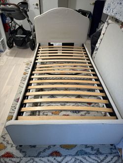 IKEA Upholstered Twin Bed Frame - Like New Condition