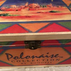 Egyptian Polonaise Ornament Set In Wooden Box 