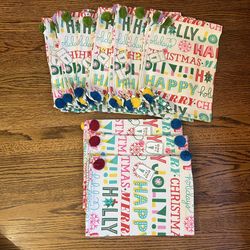 Target Bullseye Christmas Placemats (14 each) and Table Runner (3 each) NWT