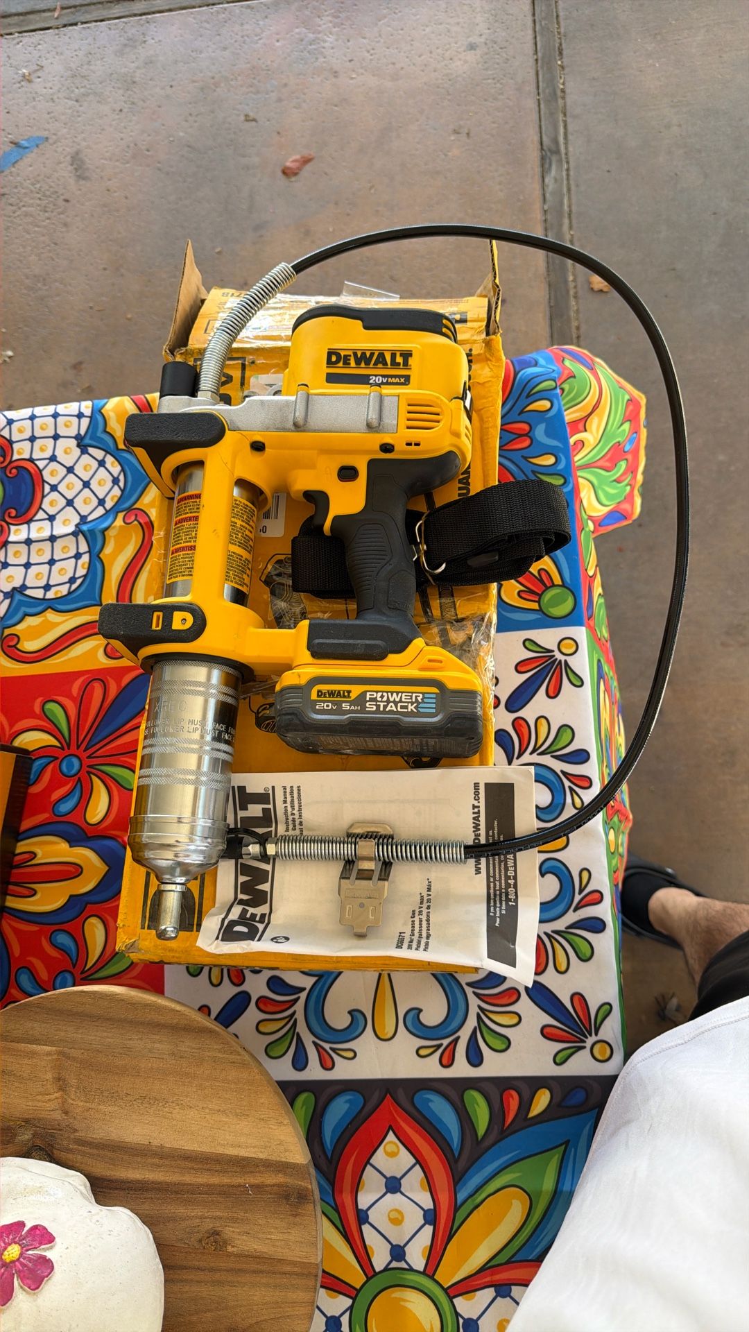 DeWalt 20v Grease Gun
