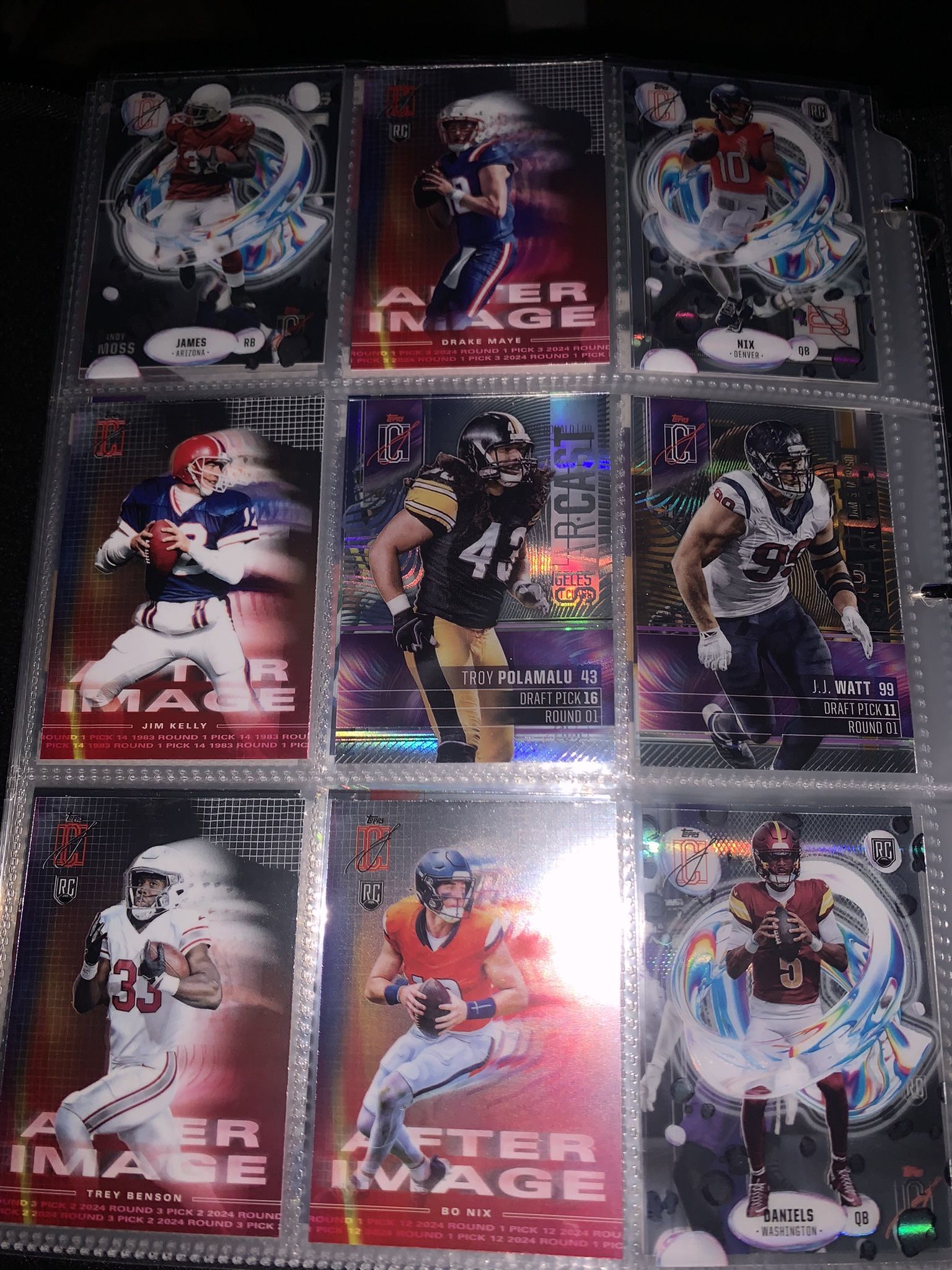 Sports Cards Hits Notable Names Like Bo Nix Daniels Maye