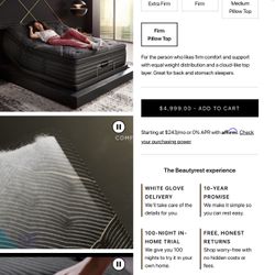 California King Size Bed Mattress Beautyrest Black K Class Firm Pillow Top Memory Foam Cooling Hybrid Tempurpedic Purple Saatva Kluft Aireloom Cloud 