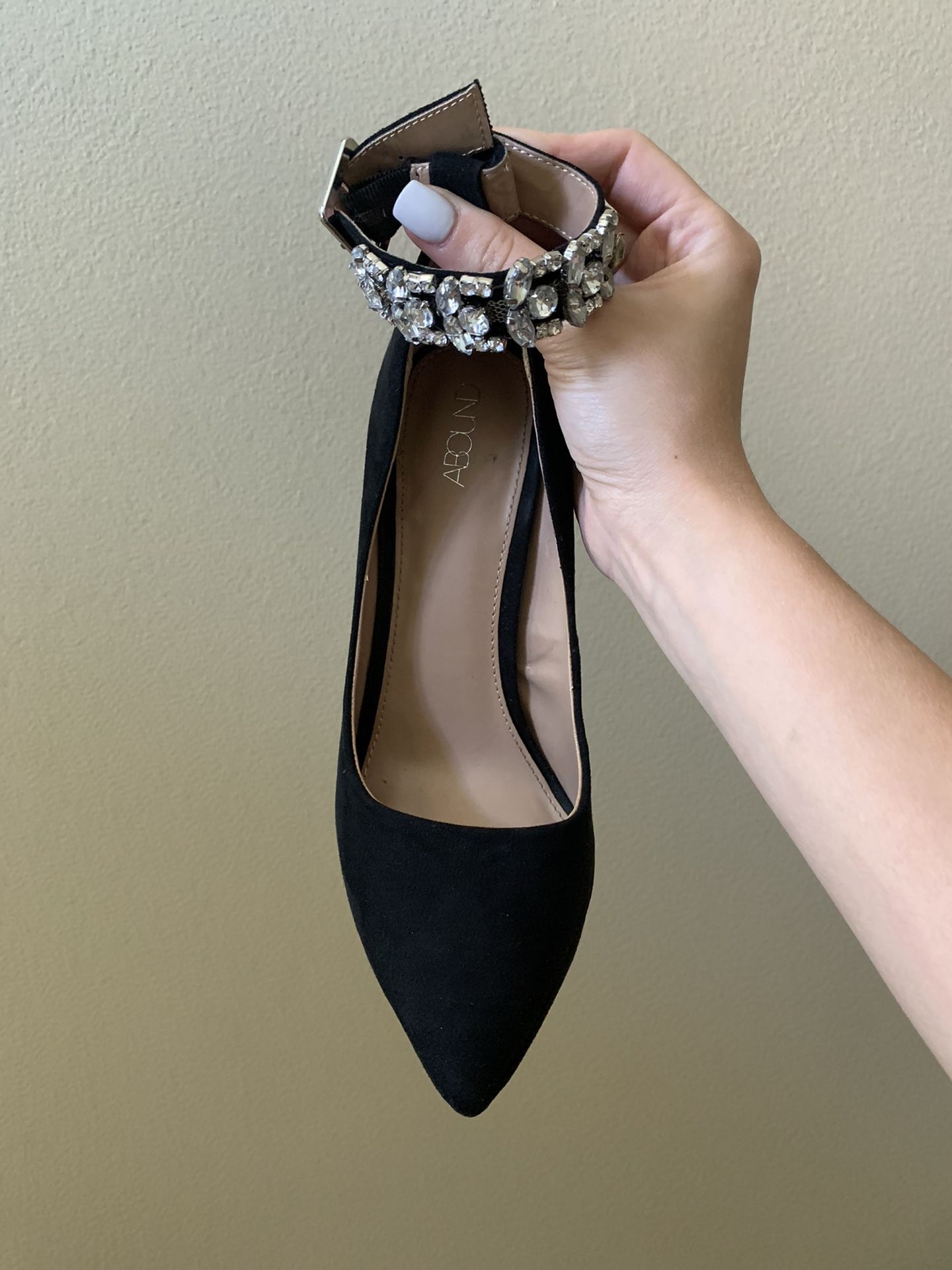 Crystal heels