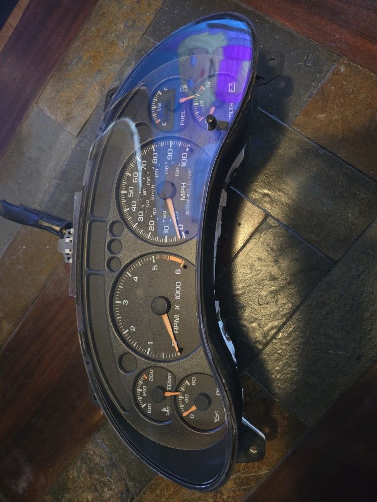 Chevy Blazer Instrument Cluster