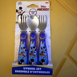 Disney Toddler Utensil Set