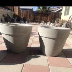 New Flower Pots Made Out Of Cement Perfect Gift For Any Occasion 