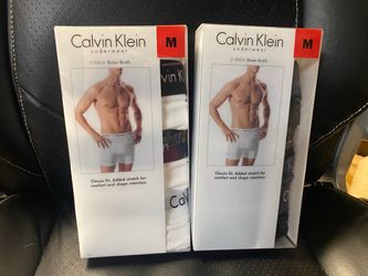 Calvin Klein 3-pack box briefs - brand new