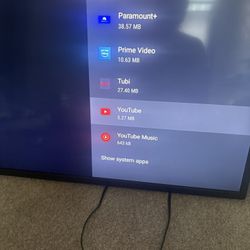 50” 4k Smart TV Excellent Condition