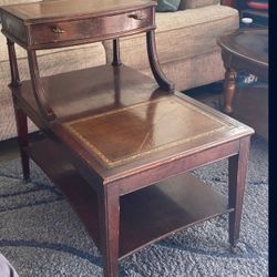 28”long 18”wide End table with drawer