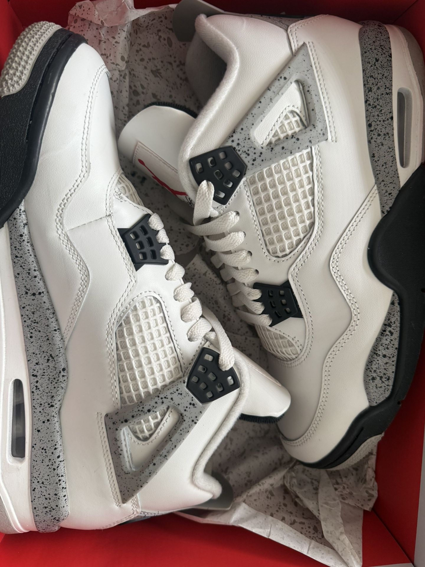 Air Jordan 4 "White Cement"
