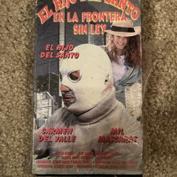 El Hijo Del Santo Extremely Rare Vhs