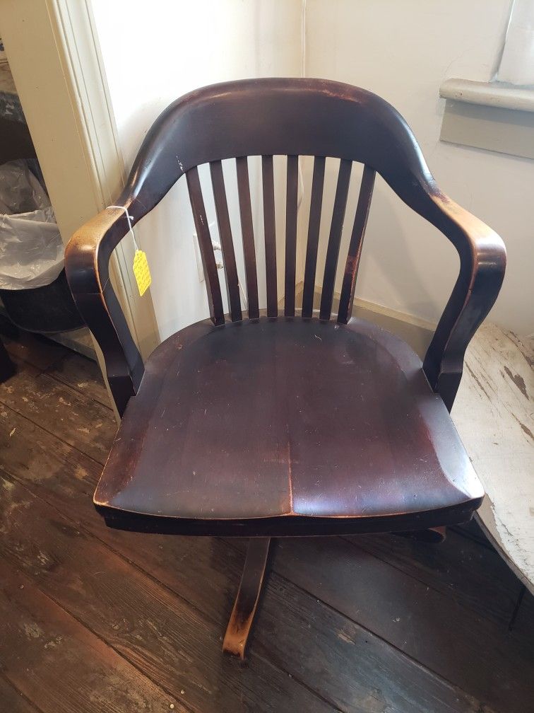 Antique Swivel Office Chair