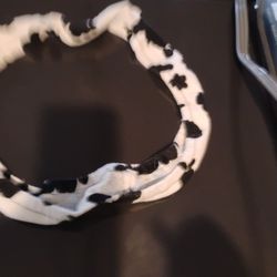 Cow Print Steering Wheel Cover