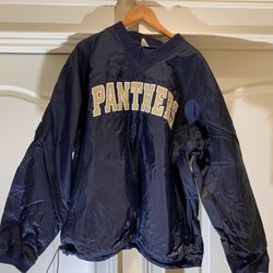 Panthers Pull Over Windbreaker Jacket