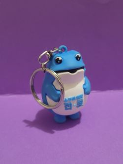 Hite Jinro Frog Toad Figure Keychain Coin Bank Shot Glass Korea Soju Brand.