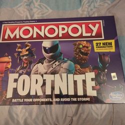 Fortnite Monopoly New Sealed