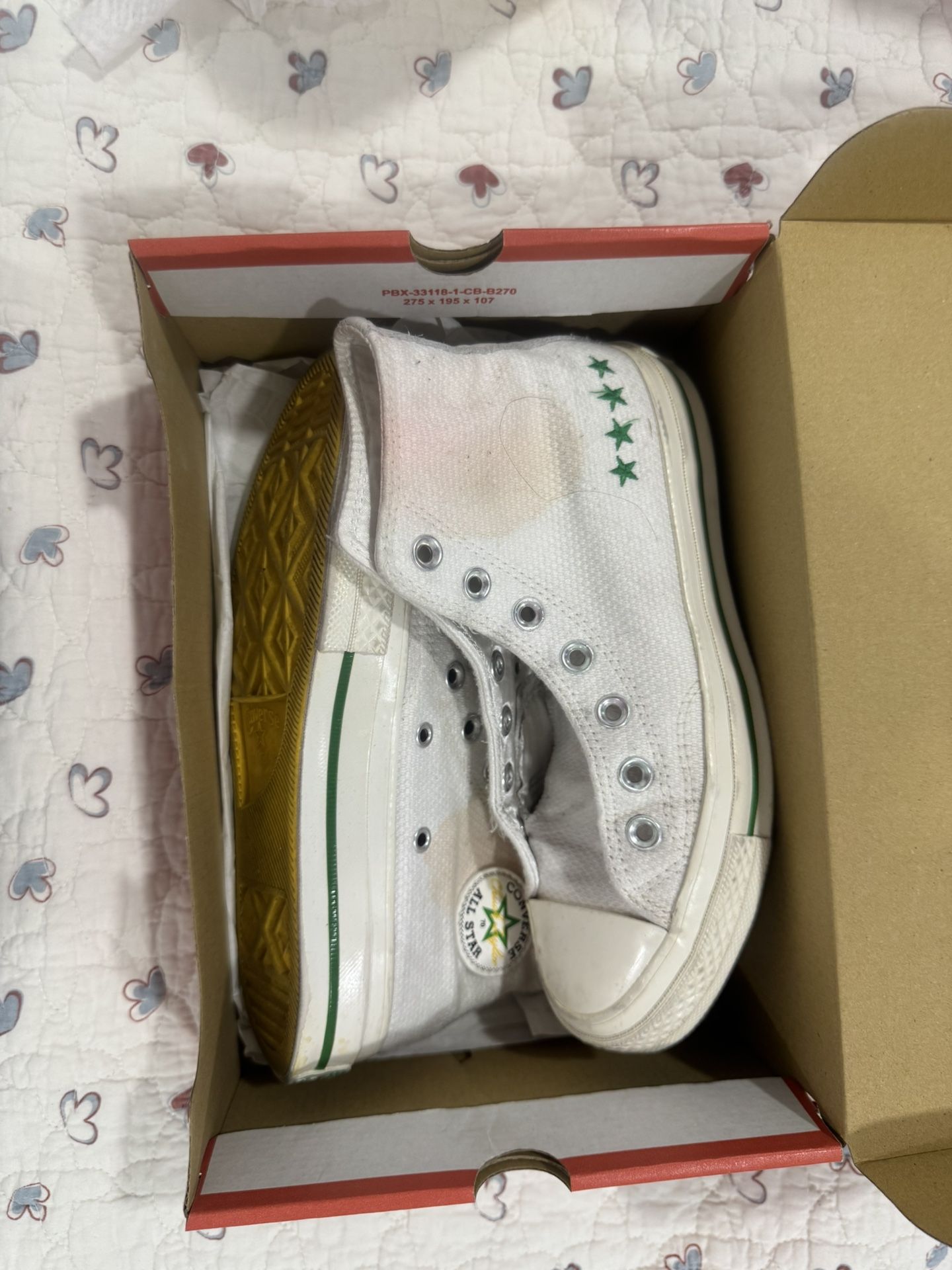 Converse Chuck 70 High 'Green Stars'