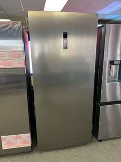 Element stainless steel fridge/freezer